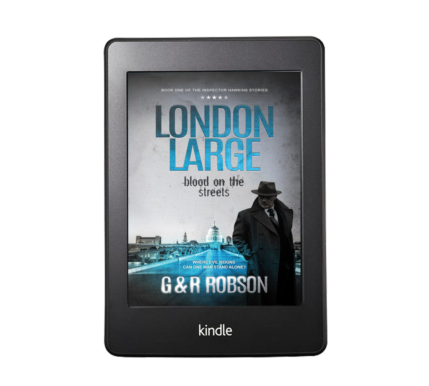 London Large - Blood on the Streets (eBook): Detective Hawkins Crime Thriller Series, #1