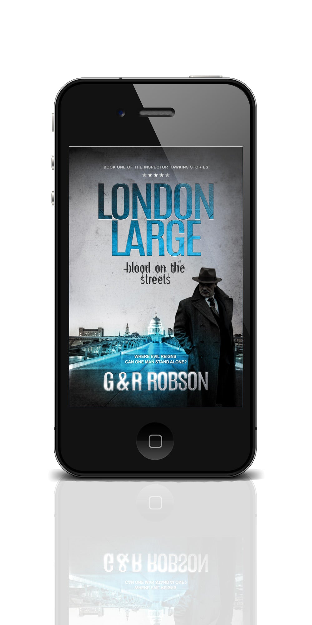 London Large - Blood on the Streets (eBook): Detective Hawkins Crime Thriller Series, #1