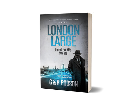 London Large - Blood on the Streets (Paperback): Detective Hawkins Crime Thriller Series, #1